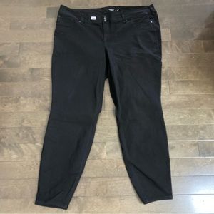 Torrid Size 28XT High Rise Black Denim Extra Tall Inseam 31